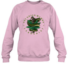 The Green Mamba, Cannabist, Weed Grower Pot Smoker Crewneck Sweatshirt Crewneck Sweatshirt - HHHstores