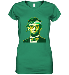 Abraham Lincoln St Patricks Day Women's V-Neck T-Shirt Women's V-Neck T-Shirt - HHHstores