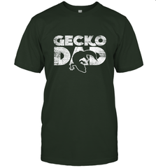 Vintage Gecko Dad  Animal Daddy Fathers Day Gecko Men's T-Shirt Men's T-Shirt - HHHstores