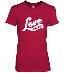 Cute Love Valentines Day Retro Vintage Top Women's Premium T-Shirt Women's Premium T-Shirt - HHHstores