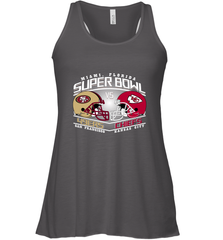NFL Super bowl San Francisco 49ers vs. Kansas City Chiefs Women's Racerback Tank Women's Racerback Tank - HHHstores