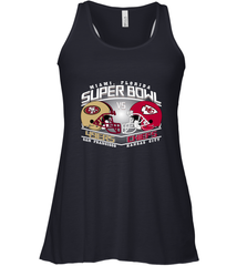 NFL Super bowl San Francisco 49ers vs. Kansas City Chiefs Women's Racerback Tank Women's Racerback Tank - HHHstores