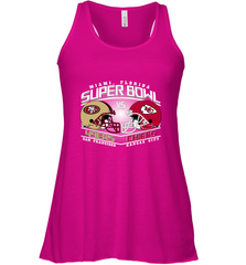 NFL Super bowl San Francisco 49ers vs. Kansas City Chiefs Women's Racerback Tank Women's Racerback Tank - HHHstores