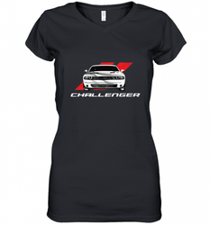 Challenger Women's V-Neck T-Shirt