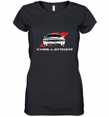 Challenger Women's V-Neck T-Shirt Women's V-Neck T-Shirt - HHHstores