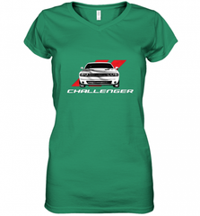 Challenger Women's V-Neck T-Shirt Women's V-Neck T-Shirt - HHHstores