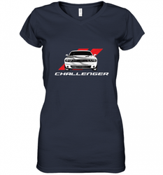 Challenger Women's V-Neck T-Shirt