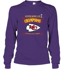 NFL Kansas City Chiefs Pro Line by Fanatics Super Bowl LIV Champions Long Sleeve T-Shirt Long Sleeve T-Shirt - HHHstores