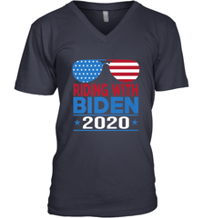 Riding With Biden Joe Biden 2020 For President Vote Gift Men's V-Neck Men's V-Neck - HHHstores