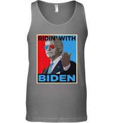 Ridin With Biden _ Hope Poster Parody Men's Tank Top Men's Tank Top - HHHstores