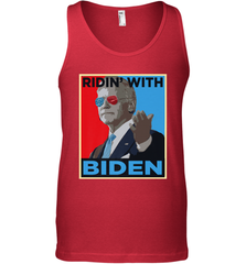 Ridin With Biden _ Hope Poster Parody Men's Tank Top Men's Tank Top - HHHstores