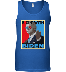 Ridin With Biden _ Hope Poster Parody Men's Tank Top Men's Tank Top - HHHstores