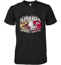 NFL Super bowl San Francisco 49ers vs. Kansas City Chiefs Men's Premium T-Shirt