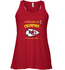 Kansas City Chiefs NFL Pro Line by Fanatics Super Bowl LIV Champions Women's Racerback Tank Women's Racerback Tank - HHHstores