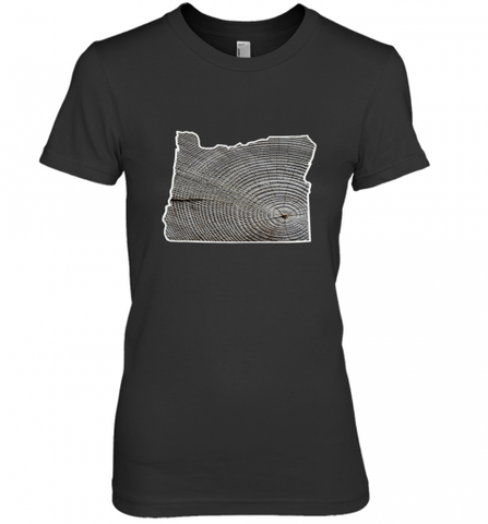 Oregon Pride Tee, Oregon Coast Tshirt, Forest Tree Women's Premium T-Shirt Women's Premium T-Shirt / Black / XS Women's Premium T-Shirt - HHHstores