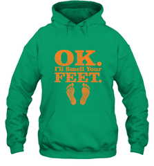 OK I'll Smell Your Feet Trick Or Treat Halloween Gift Hooded Sweatshirt Hooded Sweatshirt - HHHstores