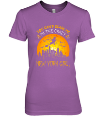 You Can't Scare Me I'm The Crazy New York Girl Women's Premium T-Shirt Women's Premium T-Shirt - HHHstores