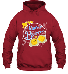 You Are My Butter Half Funny Hooded Sweatshirt Hooded Sweatshirt - HHHstores