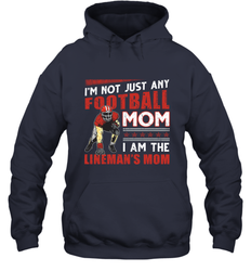 Lineman's Mom Hooded Sweatshirt