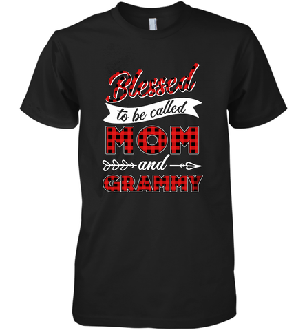 Blessed to be called Mom and Grammy Men's Premium T-Shirt Men's Premium T-Shirt / Black / XS Men's Premium T-Shirt - HHHstores