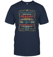 Legends Were Born In FEBRUARY 1985 35th Birthday Gifts Men's T-Shirt Men's T-Shirt - HHHstores