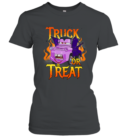 Disney Pixar Cars Halloween Vampire Truck Or Treat Women's T-Shirt Women's T-Shirt / Black / S Women's T-Shirt - HHHstores