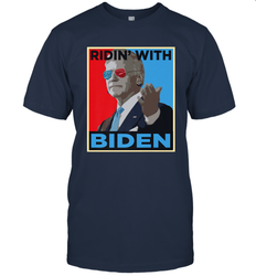 Ridin With Biden _ Hope Poster Parody Men's T-Shirt