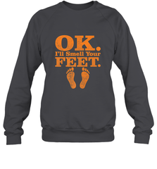 OK I'll Smell Your Feet Trick Or Treat Halloween Gift Crewneck Sweatshirt Crewneck Sweatshirt - HHHstores