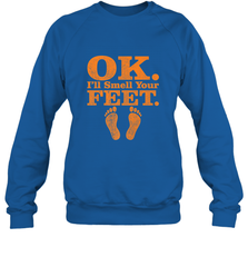 OK I'll Smell Your Feet Trick Or Treat Halloween Gift Crewneck Sweatshirt Crewneck Sweatshirt - HHHstores