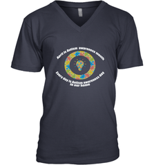 April is autism awareness month , Every day is Autism awareness day in our home AutismT shirt Men's V-Neck Men's V-Neck - HHHstores