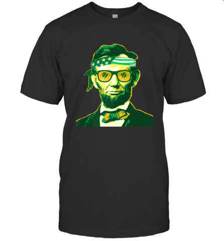 Abraham Lincoln St Patricks Day Men's T-Shirt Men's T-Shirt / Black / S Men's T-Shirt - HHHstores
