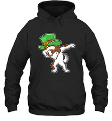 Dabbing Irish Setter Dog Leprechaun St Patricks Day Ireland Hooded Sweatshirt Hooded Sweatshirt - HHHstores