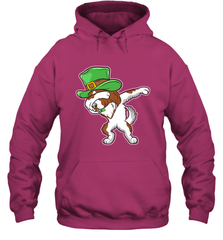 Dabbing Irish Setter Dog Leprechaun St Patricks Day Ireland Hooded Sweatshirt Hooded Sweatshirt - HHHstores