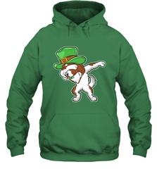 Dabbing Irish Setter Dog Leprechaun St Patricks Day Ireland Hooded Sweatshirt Hooded Sweatshirt - HHHstores