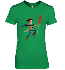 Disney PIXAR Toy Story Halloween Woody Women's Premium T-Shirt Women's Premium T-Shirt - HHHstores