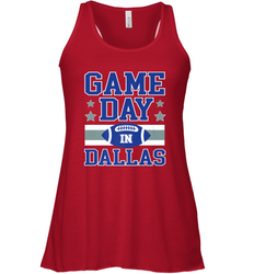 NFL Dallas Texas Game Day Football Home Team Women's Racerback Tank