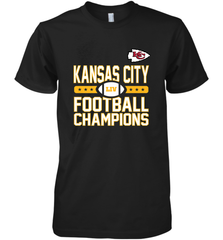 Kansas City Sideline Football _ The City Of Champions LIV Men's Premium T-Shirt Men's Premium T-Shirt - HHHstores