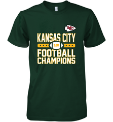 Kansas City Sideline Football _ The City Of Champions LIV Men's Premium T-Shirt Men's Premium T-Shirt - HHHstores
