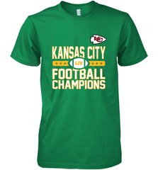 Kansas City Sideline Football _ The City Of Champions LIV Men's Premium T-Shirt Men's Premium T-Shirt - HHHstores