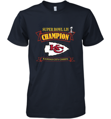 Kansas City Chiefs NFL Pro Line by Fanatics Super Bowl LIV Champions Men's Premium T-Shirt Men's Premium T-Shirt - HHHstores
