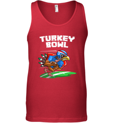 Cool Turkey Bowl _ Funny Thanksgiving Football Player Gift Men's Tank Top Men's Tank Top - HHHstores