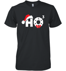 Santa HO HO3 Cubed Funny Christmas Men's Premium T-Shirt