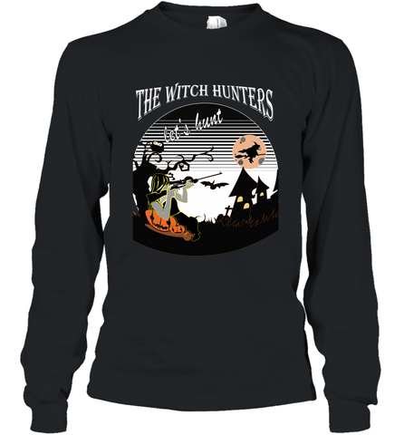 The wicth hunters  halloween Long Sleeve T-Shirt Long Sleeve T-Shirt / Black / S Long Sleeve T-Shirt - HHHstores