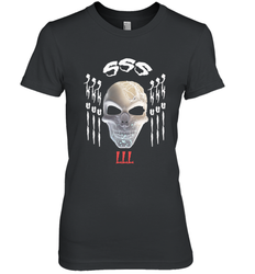 The mask of skull Halloween Women's Premium T-Shirt