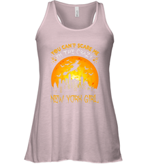 You Can't Scare Me I'm The Crazy New York Girl Women's Racerback Tank Women's Racerback Tank - HHHstores