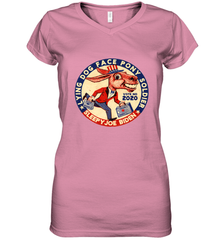 Lying Dog Face Pony Soldier Quid Pro Quo Joe Biden Donkey Women's V-Neck T-Shirt Women's V-Neck T-Shirt - HHHstores