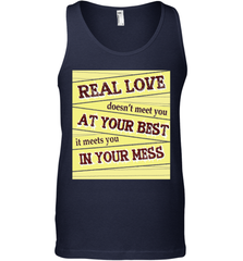 Real love funny quotes for valentine (2) Men's Tank Top Men's Tank Top - HHHstores