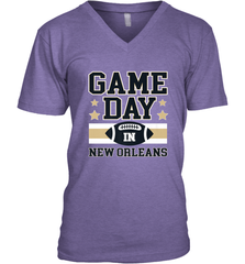 NFL New Orleans La. Game Day Football Home Team Men's V-Neck Men's V-Neck - HHHstores