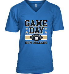 NFL New Orleans La. Game Day Football Home Team Men's V-Neck Men's V-Neck - HHHstores