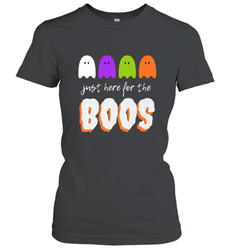 Just Here For The Boos Shirt Funny Halloween Drinking Women's T-Shirt